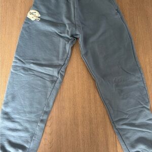 SET Active Steel Blue Joggers with Patch